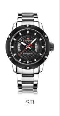 NAVIFORCE Sports Watches Men's Quartz Waterproof Wristwatch